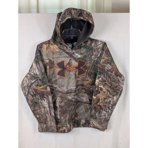 Under Armour Other - Under Armour RealTree Camouflage Hoodie Youth Size YXL